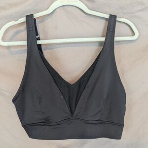 Zyia medium sports bra convertible in black